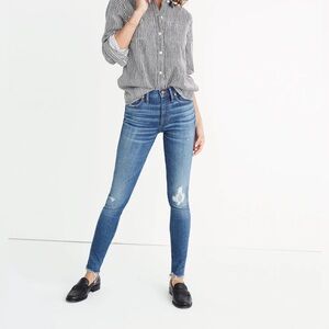 Madewell 9” High Rise Skinny Jeans